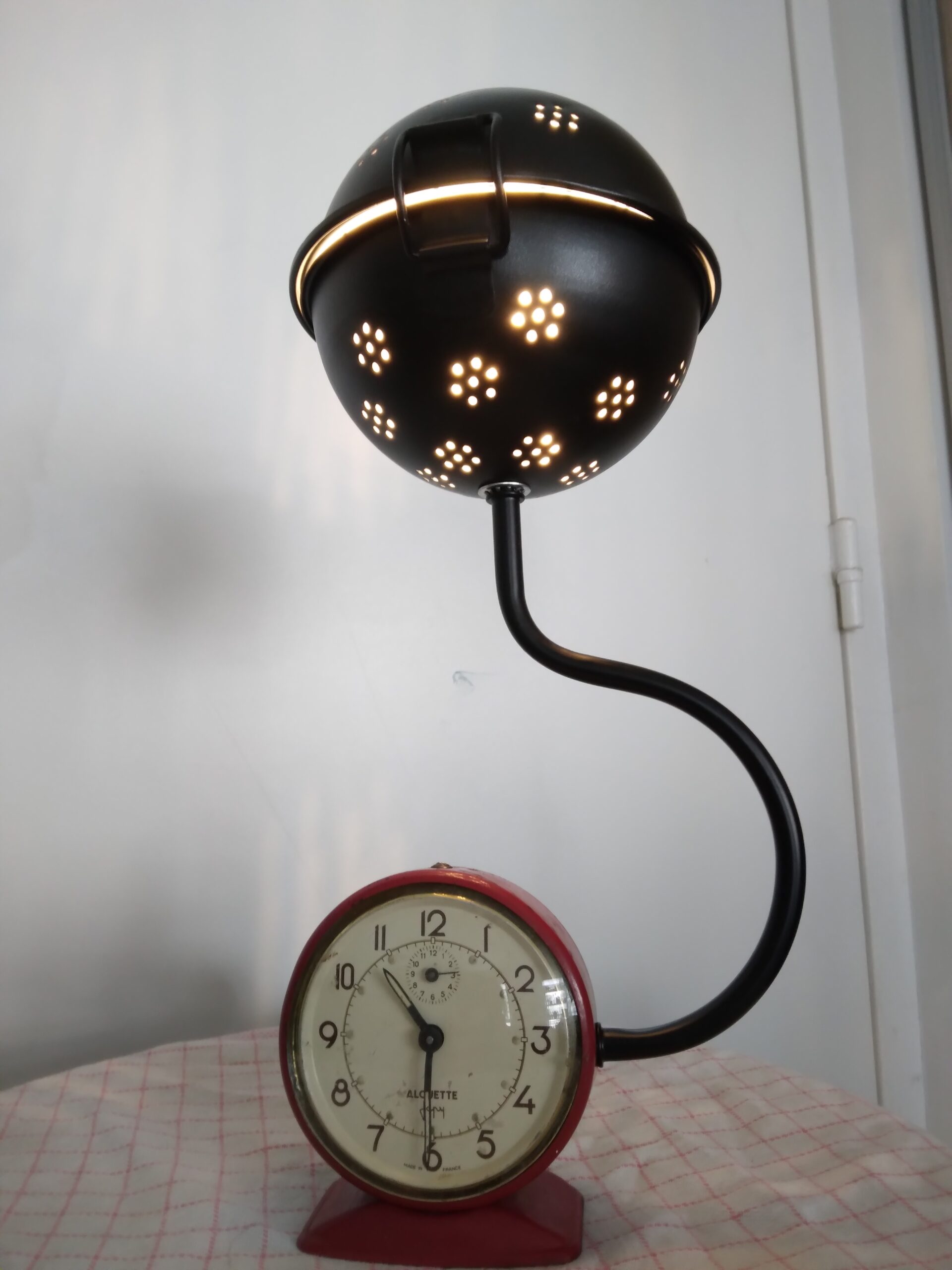 Le fer à lampe - Lampe - La boule