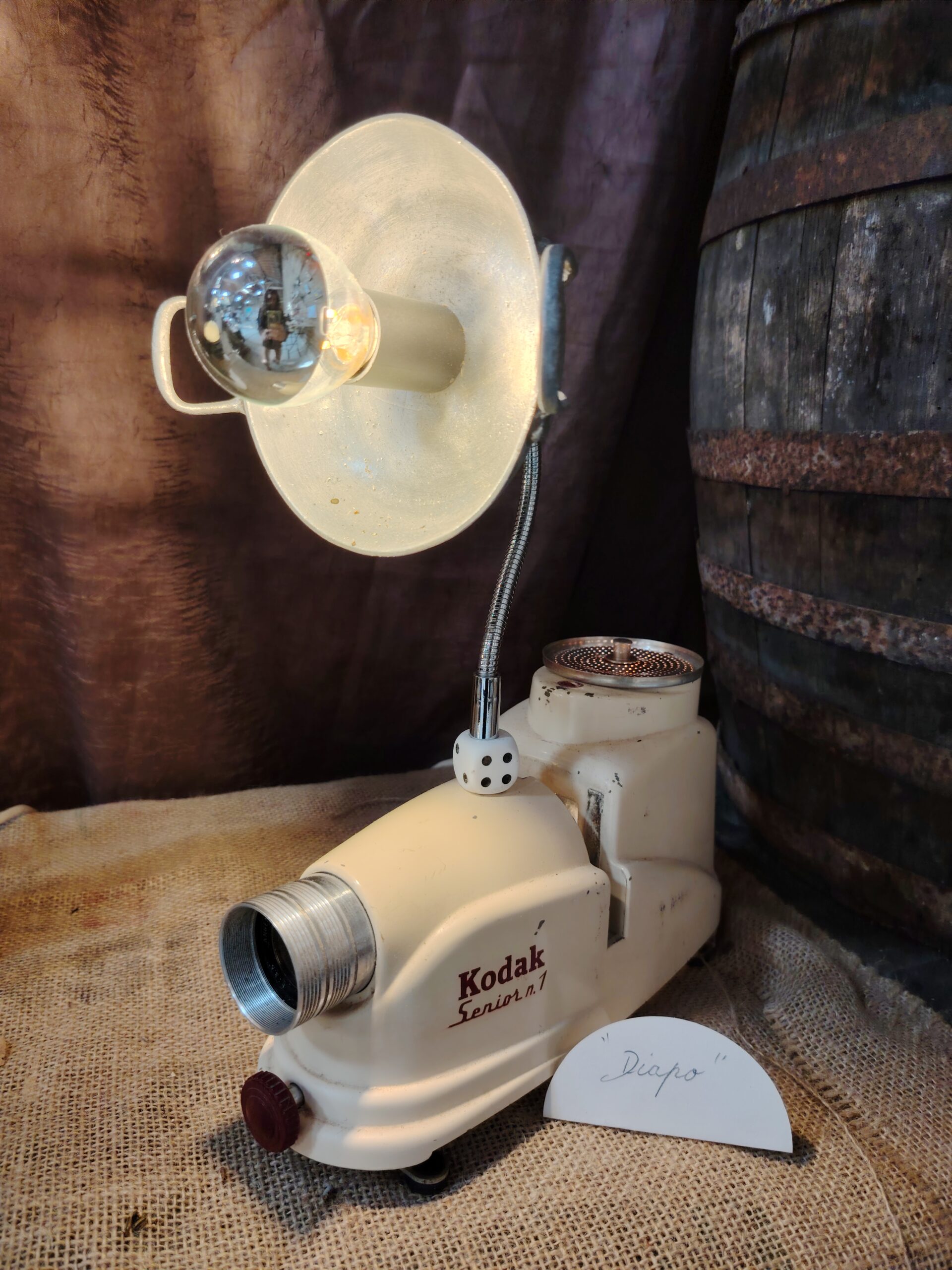 Le fer à lampe - Lampe - Diapo