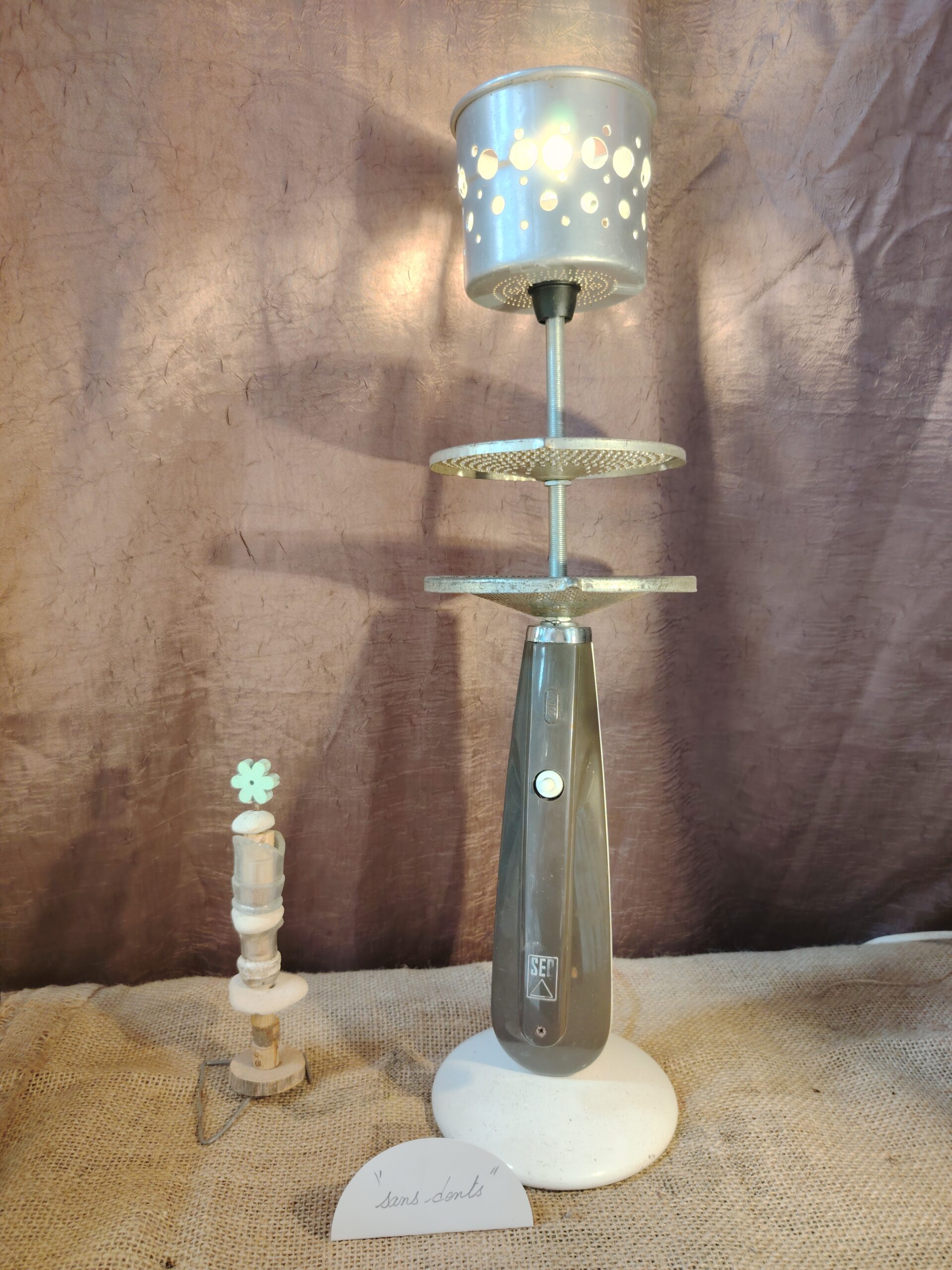 Le fer à lampe - Lampe - Sans dent