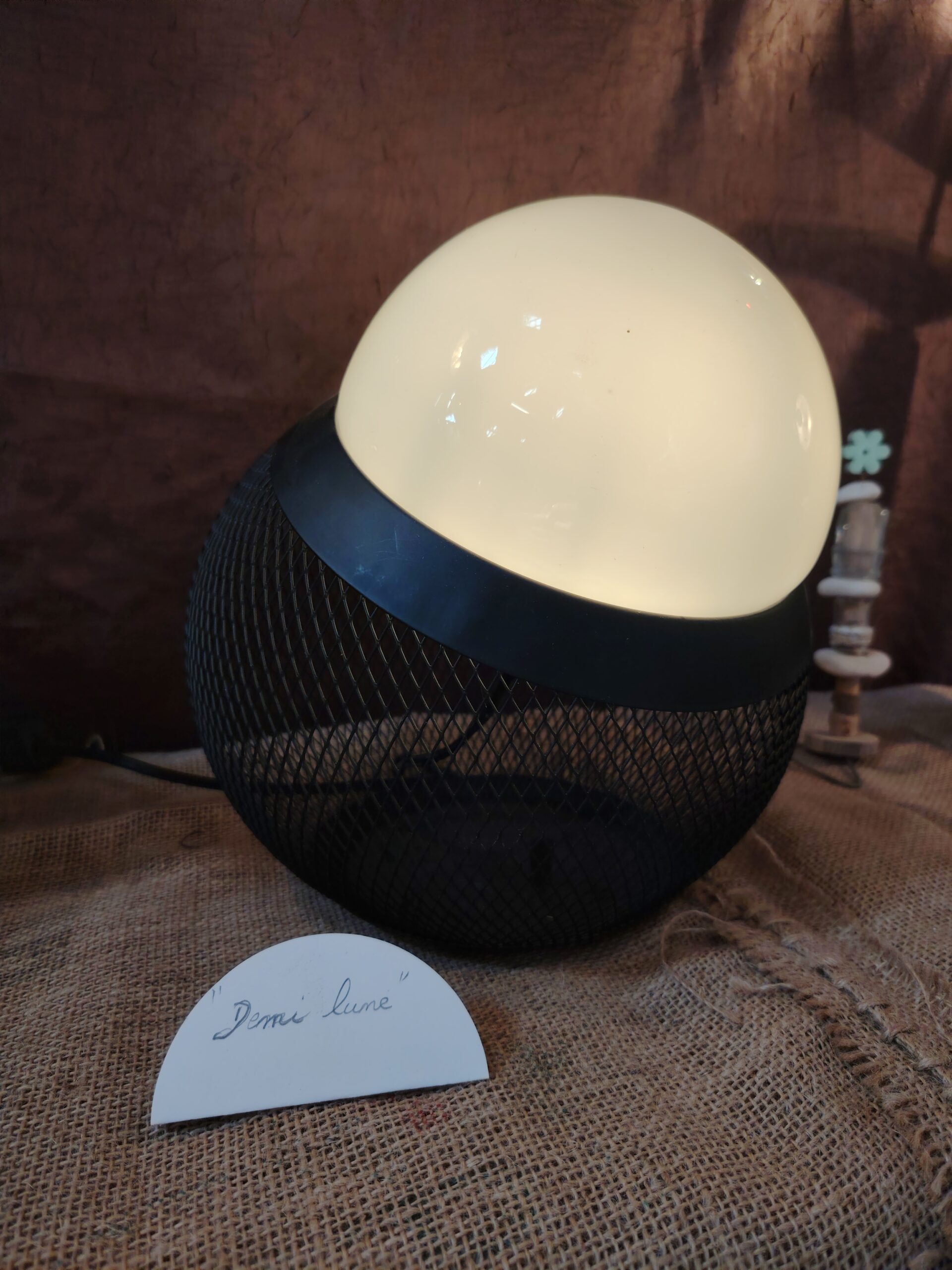 Le fer à lampe - Lampe - Demi-lune