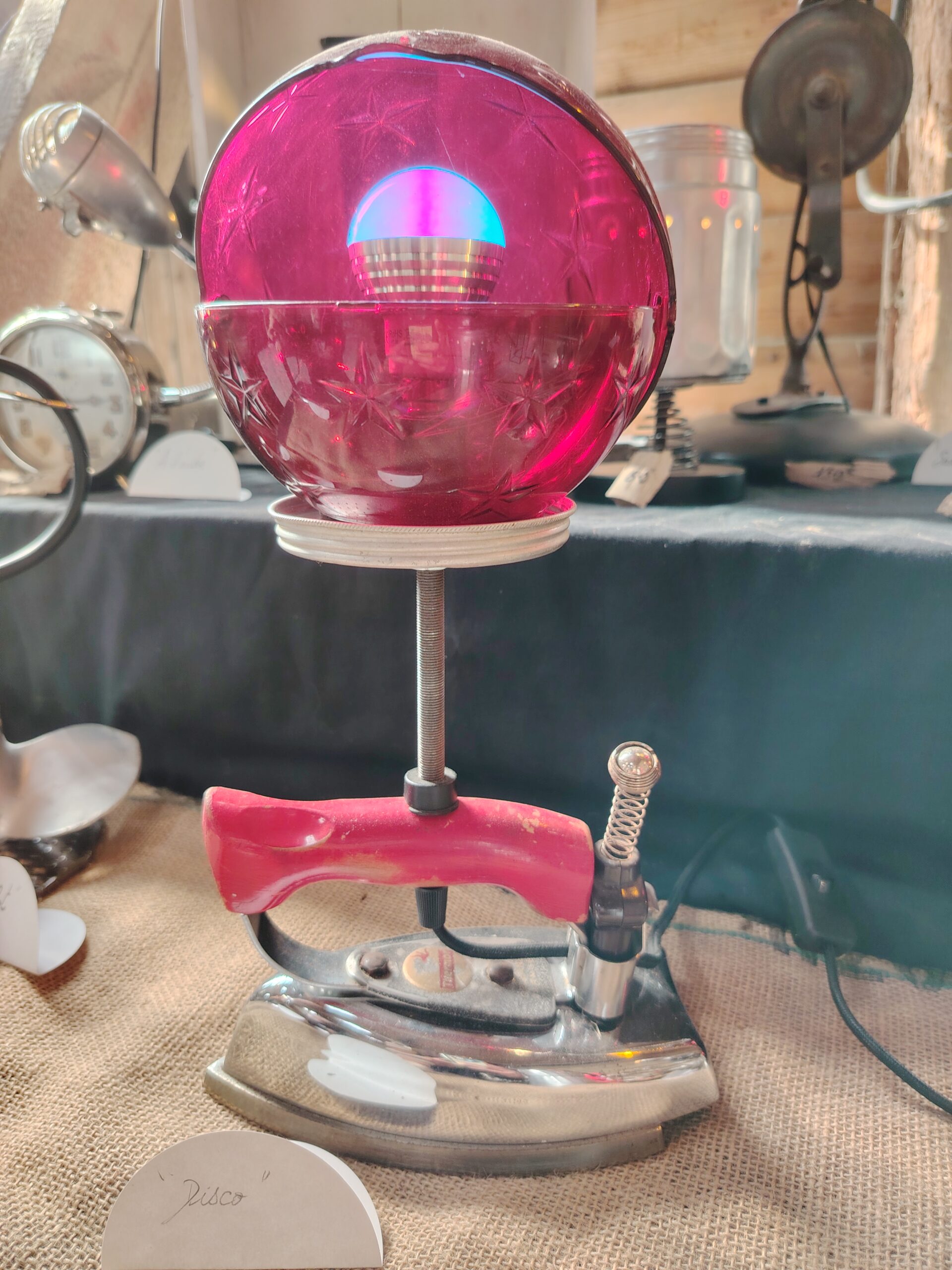 Le fer à lampe - Lampe - Disco