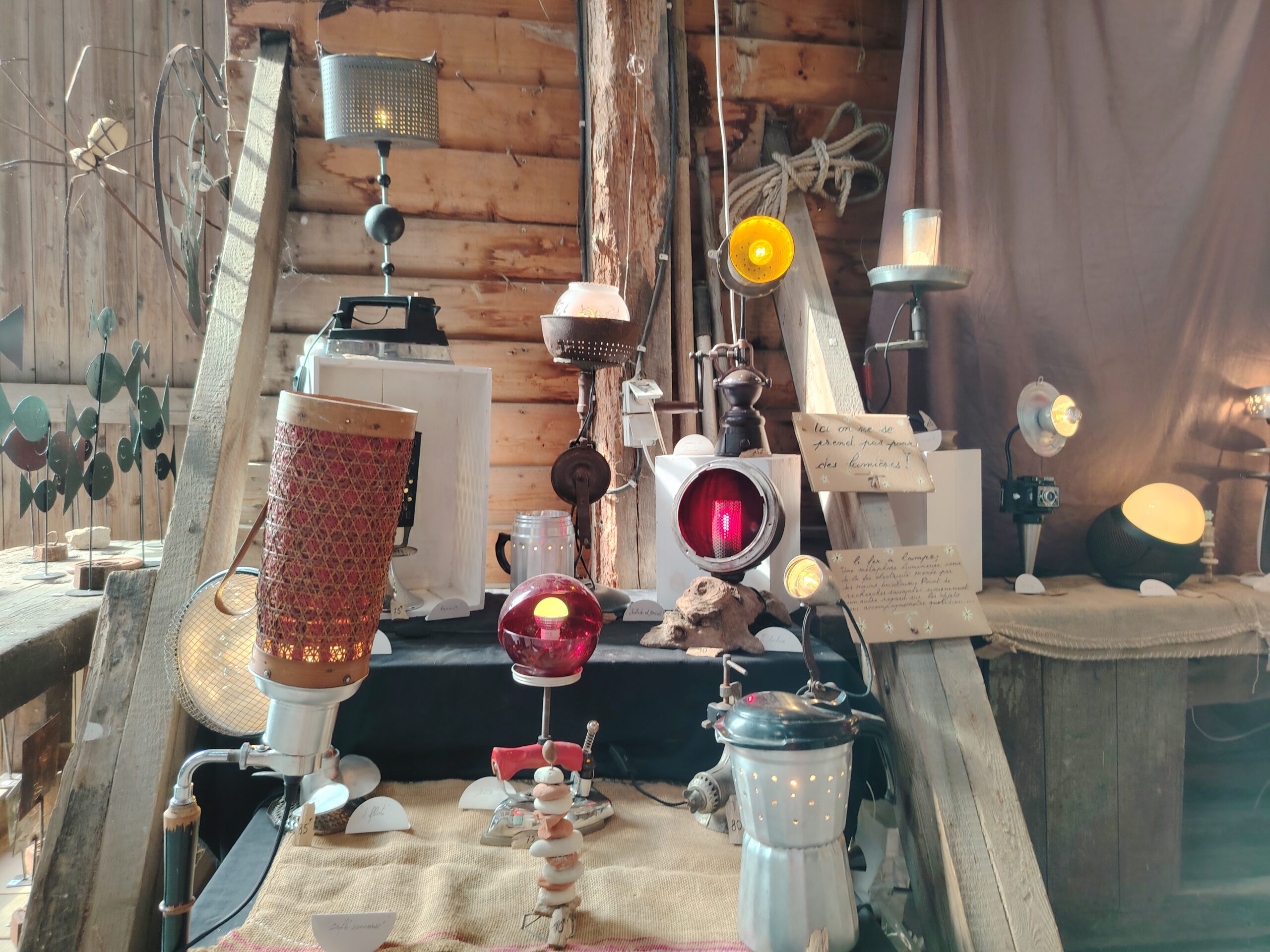 Le fer à lampe - Exposition Hangar à sel