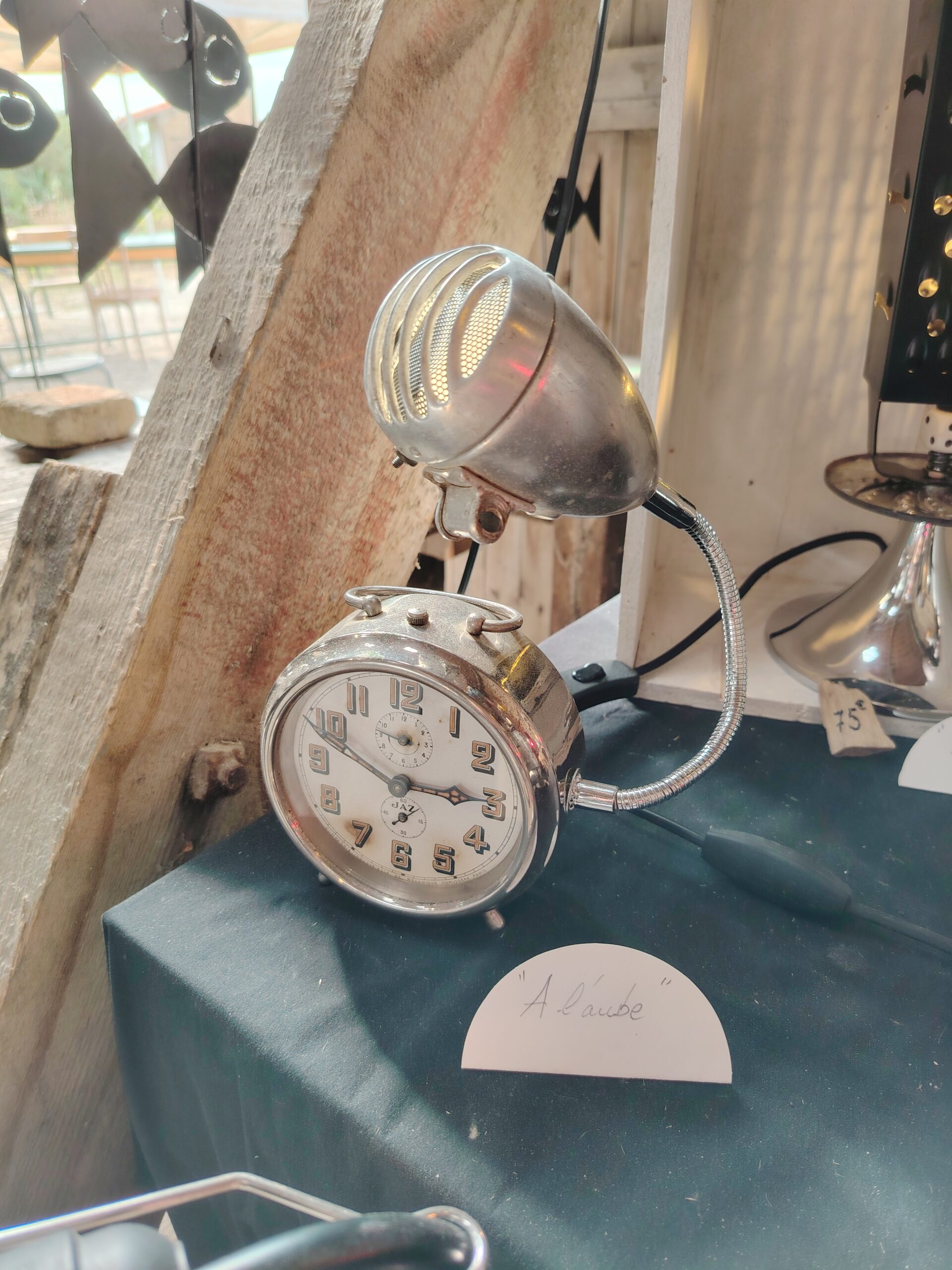 Le fer à lampe - Lampe - A l'aube